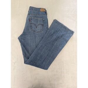 Levi's Bootcut Women's 10 M Blue Jeans 515 Stretch Pants